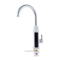 가정용전기보일러 전기 순간온수기 욕실 주방 온수 탭 수도꼭지 tankless 온수 수도꼭지 3000w 3s 빠른 열 돼지꼬리히터 대체 심야 전기온수기 상향식, 하얀