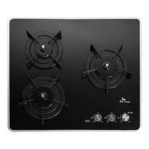 SK매직 빌트인 매립형 블랙펄 3구 가스레인지 GRABA301D(560*480), LPG, GRABA301D(560x480)추가타공(현장3만추가)