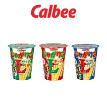 Calbee 쟈가리코 L사이즈 3종, 샐러드맛L, 샐러드맛L