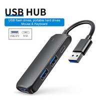 유무선공유기 허브 usb허브 Usb 허브 3 0 고속 Macbook Pro 13 액세서리 2.0 어댑터 유형-c 분배기 유형 C, 01 USB 2.0