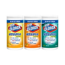 [유한양행]유한크로락스 세정살균티슈 75매 3종세트, 3세트