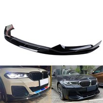 BMW 5시리즈 G30 LCI 페리모델 프론트립 M퍼포먼스 M팩 M-Tech 프론트댐 바디킷, B유광블랙