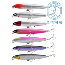 루어점빵 고스트 싱킹 펜슬베이트 배스루어, 10g, C.고추장