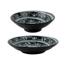 유포코리아 일제-728 729 730 도자기 네이비 샐러드 볼 탕기 3종 택1 빙수볼 다용도볼 도자기볼 업소용그릇 도자기그릇 업소용식기, 일제-728 네이비 샐러드볼 中, 1개