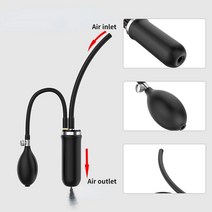 하수관 누수 탐지기 흡입 어댑터 빠른 밀봉 자동차 연기 누출 감지기 파이프 기계 진단 에어백 피팅, [01] Airbag 적응er