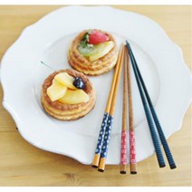 일본산 천연목 일식집 우드 젓가락 1세트 예쁜젓가락추천, 1개, 체크