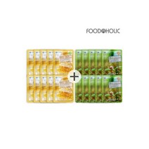 20매/석류+토마토 푸드3D 내추럴에센스 마스크팩, (20매/로얄제리+스네일)푸드3D 내추럴에센스 마스크팩