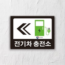 서아기획 전기차 충전 포맥스 표지판, 시안 3번