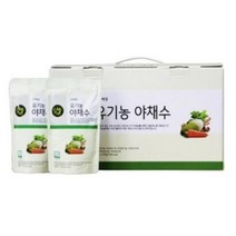 [초록마을] 유기농야채수 (150mlx30포), 2박스
