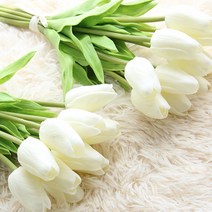 쉬가든 산소조화 납골당조화 튤립 미니 조화 도매