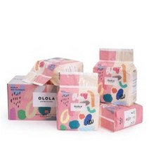 OLOLA 스킨핏 밴드형 기저귀 MEDIUM(6~11kg), 48매