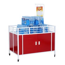 행사매대 이동식 매대 진열대 트롤리 선반 가판대, 상세이페이지 참고, 작은흰색의세대