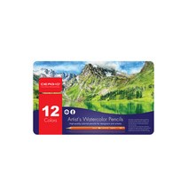 [알파] [세르지오]수채색연필세트 12색, 옵션없음:[6333960]옵션없음, 상세 설명 참조