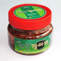 초록사랑 유기농 하동매실로 만든 고추장매실장아찌, 2개, 450g