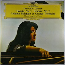 중고음반 LP CHOPIN 쇼팽 피아노 소나타 2번 B플랫 단조