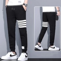 M-5XL 남성용 트렌디한 만능 팬츠 체크무늬 캐주얼 팬츠 752
