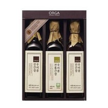 ORGA 집밥 우리콩 간장 선물세트 (420mlx3EA) 별미 별식 자취 1인가구 손님초대 간편식 술안주, 20개
