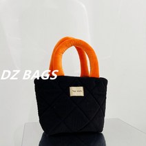 가을과 겨울 가방 바구니 복고풍 작은 토트 백 257