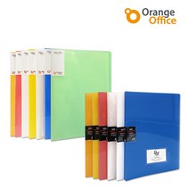 오렌지오피스 투명/애나멜 초음파 A4 클리어화일 10매 - 기본 명함포켓, 투명