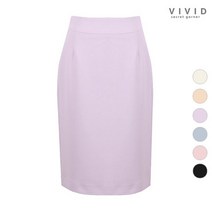 비비드시크릿가너 VIVID 여성 파스텔 기본 정장 스커트
