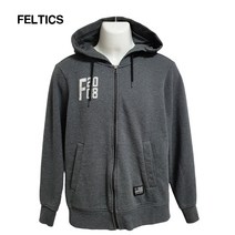펠틱스 기본로고 데일리 기모 후드 집업 95