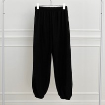 퍼니걸스 5685 데일리 밴딩 니트 와이드 조거 팬츠 여성의류