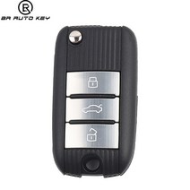 OEM 3 버튼 스마트 원격 자동차 열쇠 고리 MG MG5 Morris Garage ZS MG6 HS 2017 2018 2019 Keyless Go 정품 433mhz ID47 PC, 1.OEM Remote