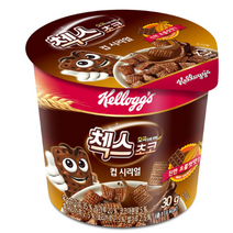 켈로그 첵스 초코 컵시리얼 30g, 4개
