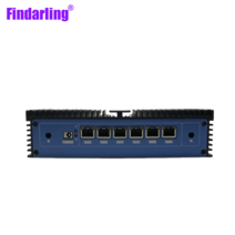 미니PC 컴퓨터 초미니 초소형 산업용 피씨 6x1000M Lan Intel I211 Pfsense OS 라우터 서버 6 세대 펜티엄 4405U Linux HD-MI VGA 듀얼 디, [01] Barebone, [02] UK, [01] Pfense no wifi