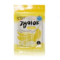 유산균 듬뿍 바나나맛 개껌 5개묶음 애견치석제거껌