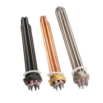 심야전기 온수보일러 사각히터 봉히터 1.52인치 3kw, DN50 300mm 220V9kw