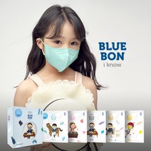 여름용 컬러마스크 소형 블루본 아이노우 썸머, 10개입, 3개, 옐로우