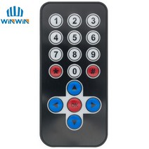 DIY 로봇코딩 코딩교육 코딩장난감 로봇과학 로봇만들기 로봇장난감 적외선 IR 무선 원격 제어 모듈 키트 HX1838 아두이노 라즈베리 파이용