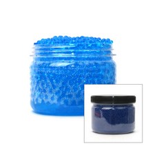 크리스탈볼 1.5mm 400g 케이스포함 파랑 워터젤 고흡수성수지 수정토 대체토양 수경재배 개구리알모양