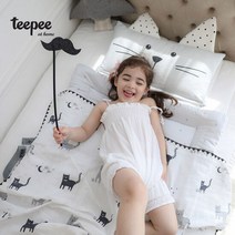 티피 사계절 모달 토퍼형 낮잠이불세트 토니
