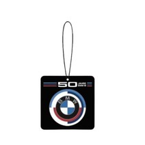 비엠더블유 BMW 50주년 자동차 로고 아로마 디퓨저 자동차 용품 장식 향수 탈취 방향제, 50주년 스탠다드 아로마 디퓨저 블랙, 플로랄, 1개