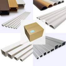 박스단위구매 몰딩 몰드 닥트 덕트 전선 사각 알루미늄 쫄대, 우드, 사각몰드, 3호 21 x 13(100개)