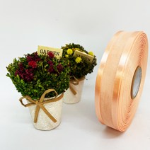포장 리본 끈 제이제이리본 양단오간디B 7mm 15mm 25mm 40mm 20컬러 ( 길이 45M 90M ) 공단리본, OB19, 7mm(90M)