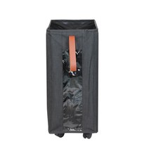미화부장 바퀴달린 빨래바구니, 검은색