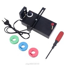 열 재단기 현수막 칼 우드락 아크릴 불 작은 뜨거운 리본 커터 기계 diy 팬 열 6, 나는 플러그