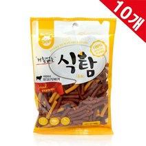 말랑츄 강아지 가수분해간식 면역강화 식탐 버거 10봉 육포 져키 말티즈 아기강쥐 추천, 상세페이지 참조