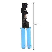 네트워크 장비 도구 모듈 와이어 커터 터미널 RJ45 프레임 케이블 절단 4 쌍 UTP, 미국+Blue