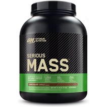옵티멈 시리어스 매스 Serious Mass 6lb Chocolate, 2.72kg, 1개