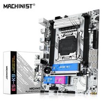 마더보드 메인보드 MACHINIST-마더보드 X99 K9 LGA 2011-3 4 채널 칩 지원 인텔 제온 E5 V3 및 V4 CPU DDR4 RAM SATA/NVME M.2 슬롯, 마더 보드, 01 마더 보드