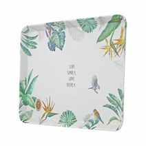 그리너리 멜라민 쟁반 중36cm 예쁜사각쟁반 카페트레이 플레이트GIFT 개업답례품 개업선물 개업식선물 고급답례품 근로자의날선물 기념품제작 기업선물 기업판촉물