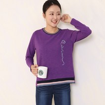 마담센스 색시보리 면무지 티 MT9313 엄마옷 미시옷 빅사이즈여성 미시캐주얼룩