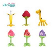 앙쥬 베스트 치발기 2종 (선택) + 케이스 2p + 집게홀더 2p 세트, 딸기+포도