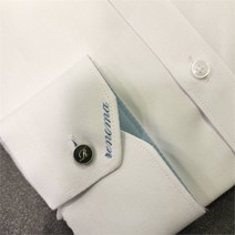 레노마 SH04 고퀄리티 자수 포인트 면 50수 트윌 혼방 슬림핏 긴팔셔츠 RNSSLP-114-WH-555