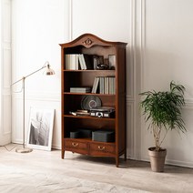 더리체 [더리체] 수입 프렌치 엔틱가구 원목 보노 아트퍼니 엔틱 책꽂이, 단품없음