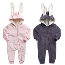 아이엠베베 [불량감자특가] 래빗코듀로이 유아겨울우주복